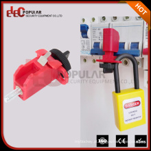 Elecpopular CE RoHS convencional de vidro enchedor de nylon MCB Miniature Circuit Breaker Lockout